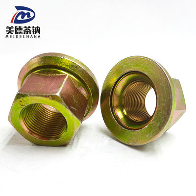 Χάλυβα πίσω τροχός εξάγωνο φλάντζη συγκόλληση αυτοκλείδωμα καρφί με γαλβανισμένη επικάλυψη