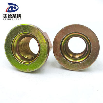 Χάλυβα πίσω τροχός εξάγωνο φλάντζη συγκόλληση αυτοκλείδωμα καρφί με γαλβανισμένη επικάλυψη