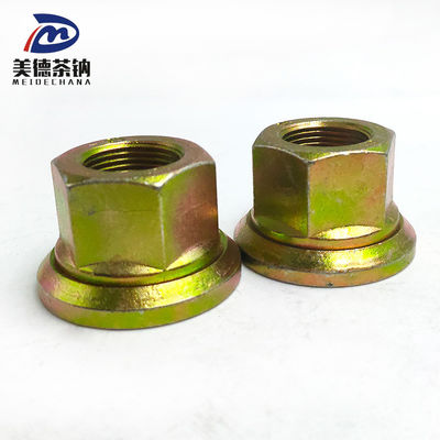 Χάλυβα πίσω τροχός εξάγωνο φλάντζη συγκόλληση αυτοκλείδωμα καρφί με γαλβανισμένη επικάλυψη