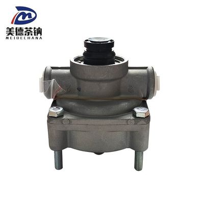 Τυποποιημένα εξαρτήματα φορτηγών Βαλβίδα αναμεταδόσεως αέρα φρένων για κινητήρα Βαλβίδα αναμεταδόσεως αέρα συμπίεσης