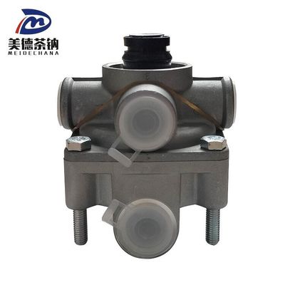 Τυποποιημένα εξαρτήματα φορτηγών Βαλβίδα αναμεταδόσεως αέρα φρένων για κινητήρα Βαλβίδα αναμεταδόσεως αέρα συμπίεσης