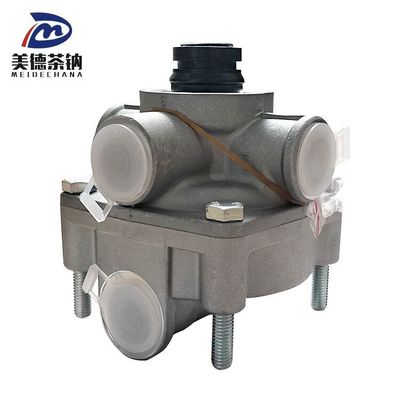 Τυποποιημένα εξαρτήματα φορτηγών Βαλβίδα αναμεταδόσεως αέρα φρένων για κινητήρα Βαλβίδα αναμεταδόσεως αέρα συμπίεσης