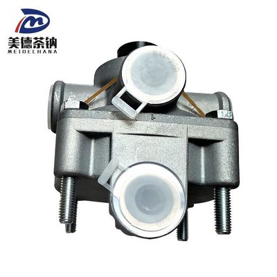 Τυποποιημένα εξαρτήματα φορτηγών Βαλβίδα αναμεταδόσεως αέρα φρένων για κινητήρα Βαλβίδα αναμεταδόσεως αέρα συμπίεσης