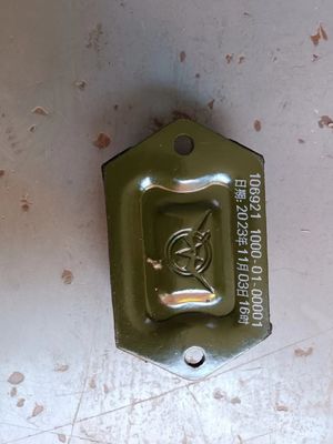 Κινέζικο λεωφορείο και φορτηγό Μπροστά καθυστερητή μαξιλάρι ελαστικό μπλοκ 1000-01-00001 Τελευταίο σχεδιασμό