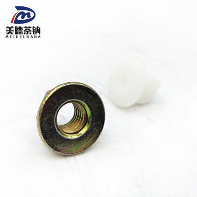 Εξαγωνικά νάτρια κλειδαριού φλάντζας από τυποποιημένο ανοξείδωτο χάλυβα για ακριβή στερέωση