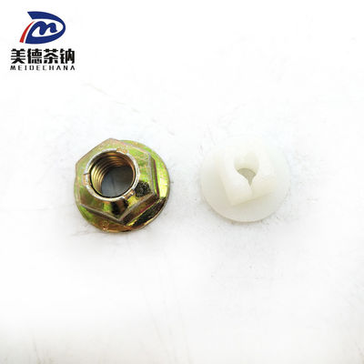 Εξαγωνικά νάτρια κλειδαριού φλάντζας από τυποποιημένο ανοξείδωτο χάλυβα για ακριβή στερέωση