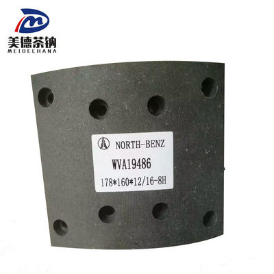 MP/31/1 Γκρι κεραμικές επένδυση φρένων για σύστημα φρένων βαρέων φορτηγών OEM 19486 19487