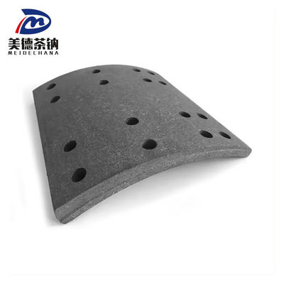 4515 Β Απαλλαγμένη από αμίαντο επένδυση φρένων 194.2*178 10.5/ φορτηγό 18.2 για βαρέα οχήματα